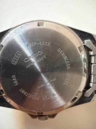 Casio Quartz MTP-1222 Reloj Hombre