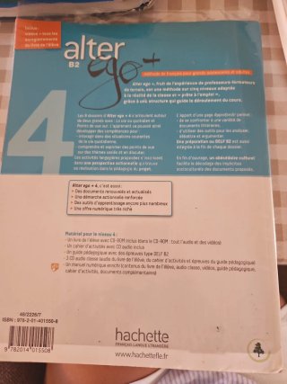 Alter Ego + 4: Livre Eleve + CD-ROM