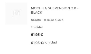 Mochila Totto Suspension 2.0 Negra