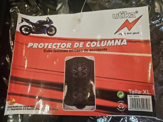 Protector Espalda Moto Esquí Snowboard Cross