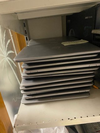 6 Portátiles HP Plata