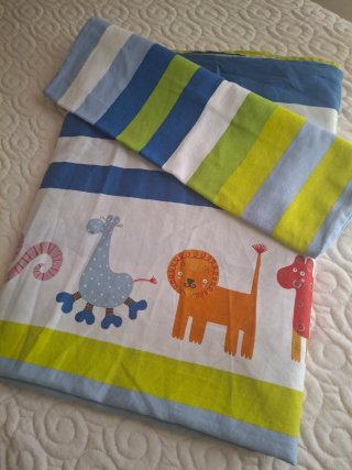 Funda Nórdica IKEA Rayas Animales