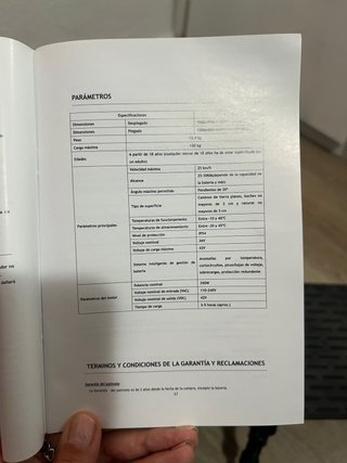 Patinete eléctrico iScooter i9/ Entrega en persona