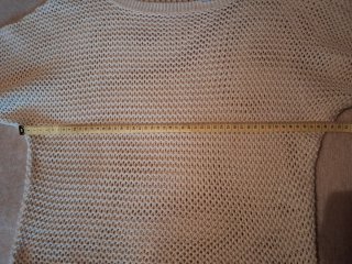 Jersey La Redoute calado beige talla M