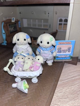 Casa Sylvanian Families con accesorios