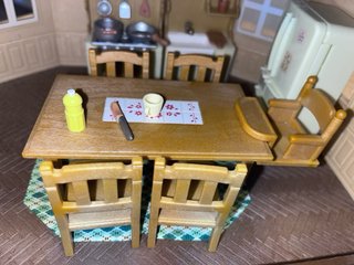 Casa Sylvanian Families con accesorios