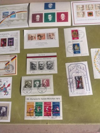 Sellos de Alemania y hojitas