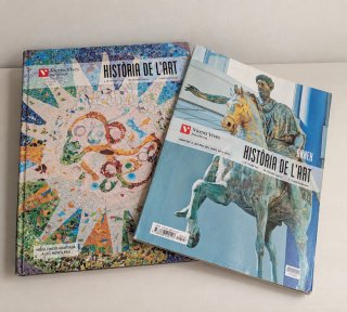 Libro de texto Història de l’Art de Batxillerat –
