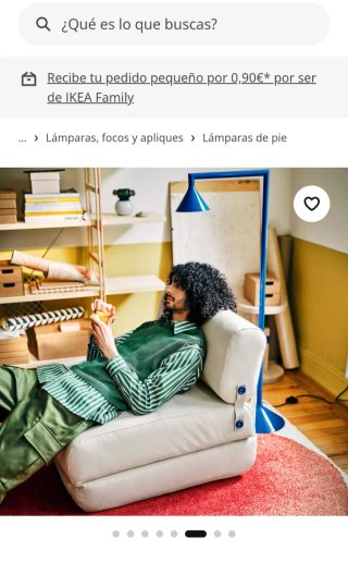 Lámpara IKEA PS 2026 Azul Metálica