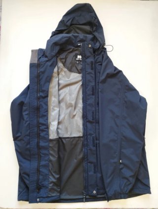 Chaqueta Helly Hansen impermeable hombre azul