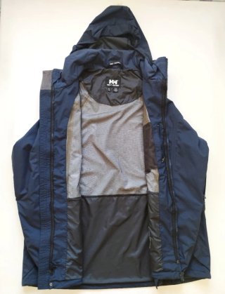 Chaqueta Helly Hansen impermeable hombre azul