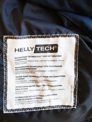 Chaqueta Helly Hansen impermeable hombre azul