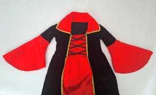Disfraz Condesa Vampiresa Halloween talla 5-7 años
