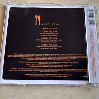 CD CD Maxi Rammstein - Me in teil