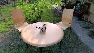 Mesa y 2 Sillas Madera