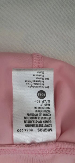 Bañador y gorra bebé arcoíris UV +50