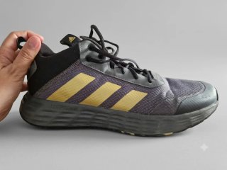Zapatillas Adidas Baloncesto Doradas/Grises