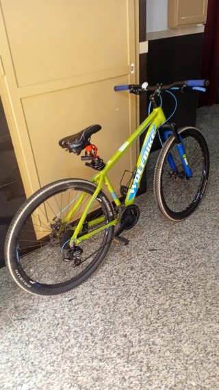 Bicicleta WOLFBIKE verde