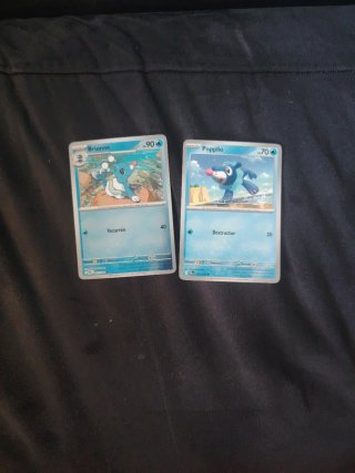 Cartas Pokémon Popplio y Brionne