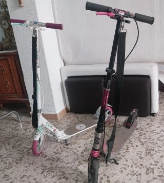 2 Patinetes infantiles plegables