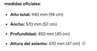 Juego 6 sillas de salón rojas