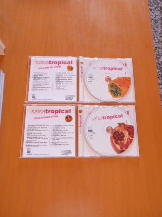 CD Salsa Tropical Música Latina