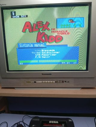 Sega Master System II con Castle of Illusion