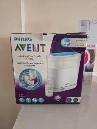 Esterilizador Eléctrico Vapor Philips Avent 3 en 1