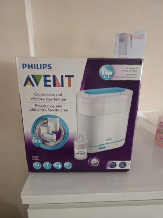 Esterilizador Eléctrico Vapor Philips Avent 3 en 1