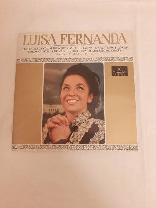Vinilo Luisa Fernanda con libreto