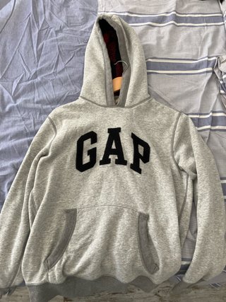 Sudadera Gap Gris con Capucha