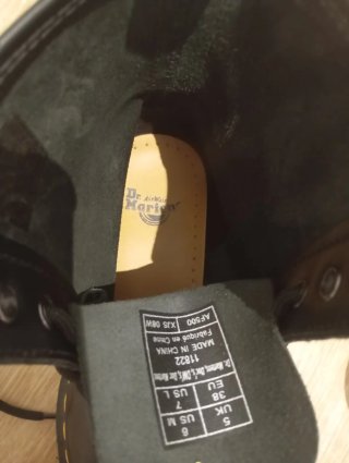 Botas Dr. Martens 1460 Piel Talla 38 Sin estrenar