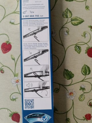 Bosch H 341 Limpiaparabrisas Trasero