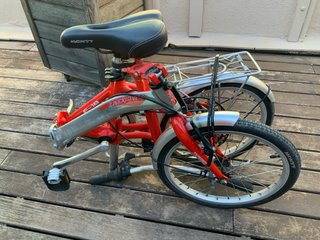 Bici Plegable Monty F-18 Edición Barcelona