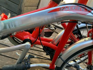 Bici Plegable Monty F-18 Edición Barcelona