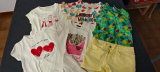 6 años niña verano - pack Ropa