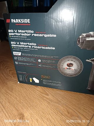 Martillo Percutor 20V Parkside Nuevo