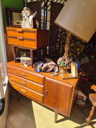 Mueble teca vintage nordico mid century