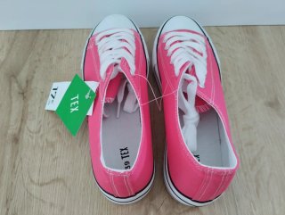 Zapatillas TEX plataforma rosa