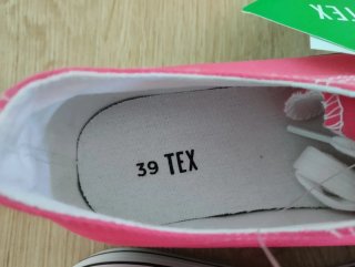 Zapatillas TEX plataforma rosa