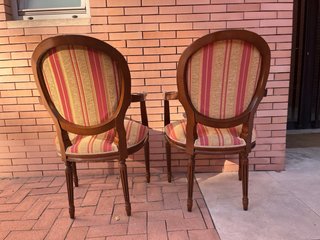 Sillas de comedor con reposabrazos para restaurar