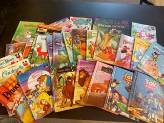 28 Libros clásicos de Disney en inglés para niños