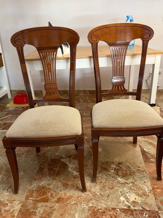 Conjunto de 2 sillas de comedor