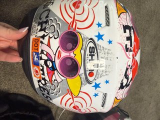 Casco Moto Niña Shiro supernenas