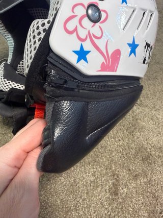 Casco Moto Niña Shiro supernenas