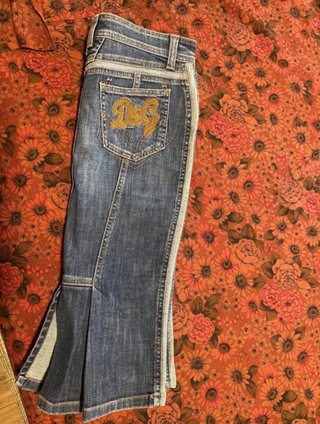 Gonna midi in denim Dolce & Gabbana
