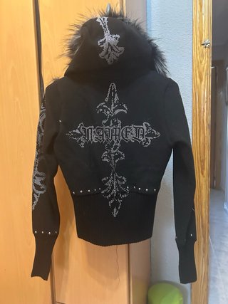 Chaqueta Zip Feral Faux Y2K - Named Collective