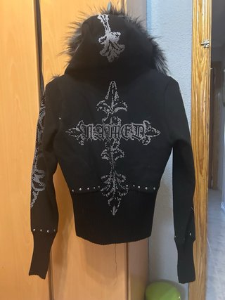 Chaqueta Zip Feral Faux Y2K - Named Collective