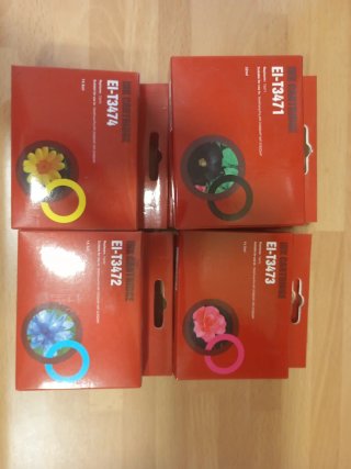 Pack 8 Cartuchos Tinta Epson EI-T3471/2/3/4