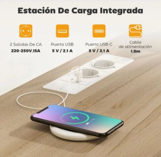 Mueble TV LED y Carga